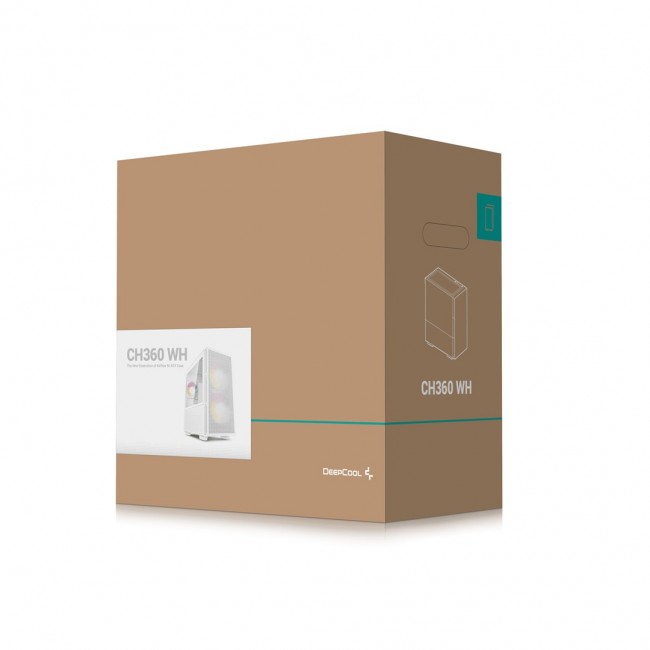 Computer case - Deepcool CH360 DIGITAL WH (R-CH360-WHAPE3D-G-1)