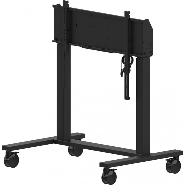 iiyama Double column electric floor lift on wheels for monitors up to 98