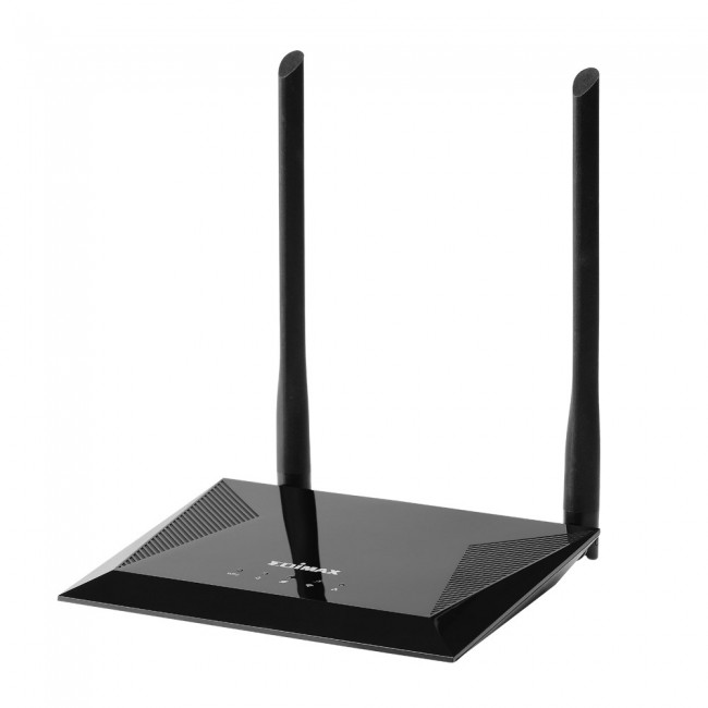 Edimax N300 wireless router Fast Ethernet Single-band (2.4 GHz) Black Edimax N300 wireless router Fast Ethernet Single-band (2.4 GHz) Black