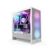 NZXT H5 Flow RGB Midi Tower White NZXT H5 Flow RGB Midi Tower White