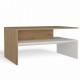 BOSTON artisan/white coffee table bench