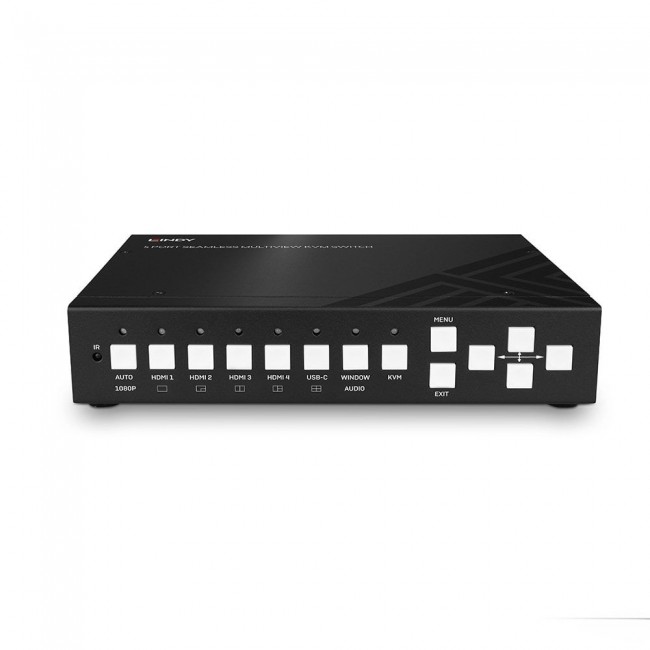 Lindy 5 Port Seamless Multiview KVM Switch