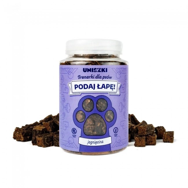 UNISZKI Podaj apę Lamb - dog treat - 210g