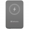 Verbatim Charge 'n' Go Magnetic Wireless Power Bank 10000mAh Grey