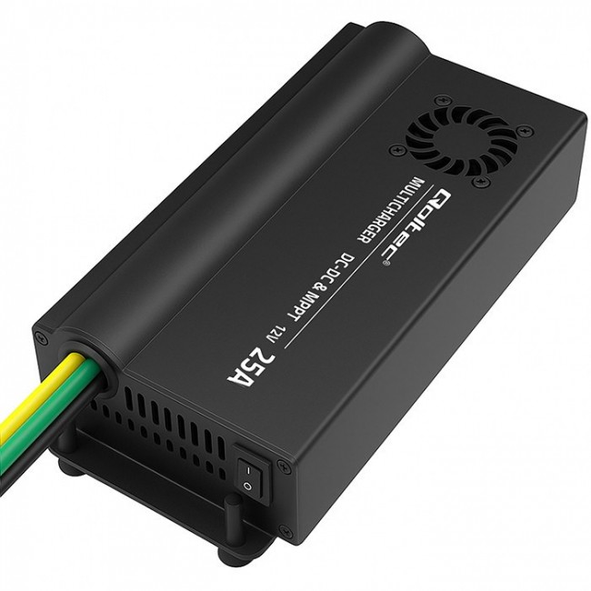 Auto Charger DC-DC 12V w/ MPPT Control 25A