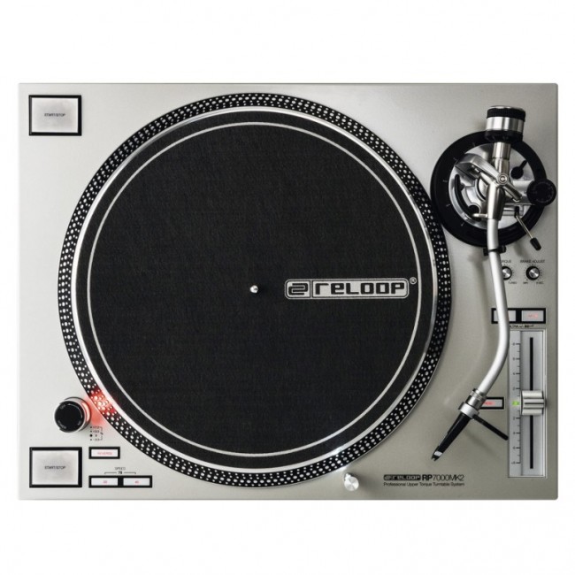 Reloop RP-7000 MK2 Silver - DJ Turntable