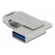 DeLOCK USB 5 Gbps USB-C + Type-A Memory Stick 128 GB - Metal Housing
