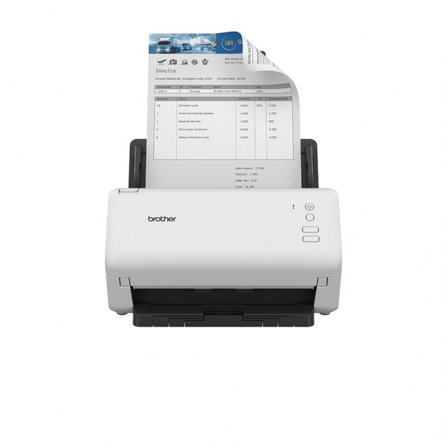 Brother ADS-4100 scanner ADF scanner 600 x 600 DPI A4 Black, White Brother ADS-4100 scanner ADF scanner 600 x 600 DPI A4 Black, White
