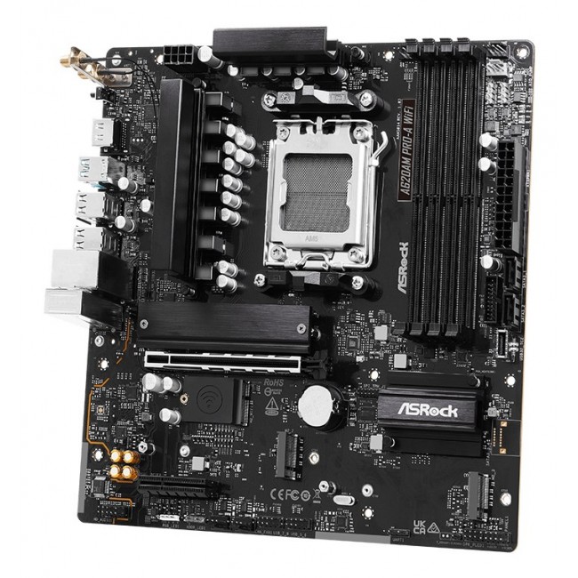 Asrock A620AM PRO-A WIFI AMD A620 Socket AM5 micro ATX