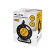 PR-61 extension cord 4-sockets with grounding 30m PVC drum 3x1.5mm