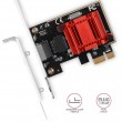 Axagon PCEE-GIX PCIe - Gigabit Ethernet adapter Intel i210AT, PXE, w. SP & LP