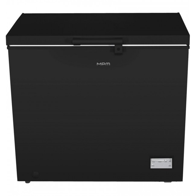 Chest freezer MPM-206-SK-18, capacity 198 L, 91 85 cm, inverter compressor, black