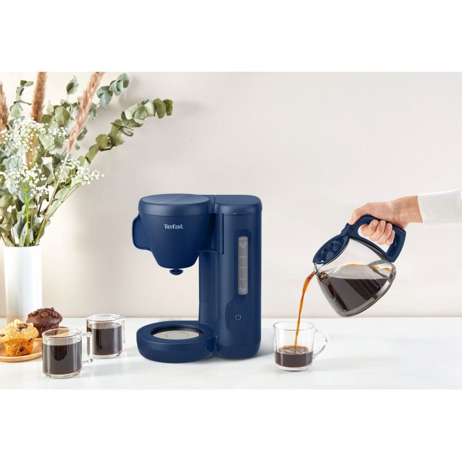 Tefal CM2M1410 Drip coffee maker 1000 W 1.25 l Navy blue