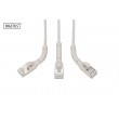 Digitus CAT 6A F-FTP bendable patch cord, copper, 0.5 m, gray, 10 pieces