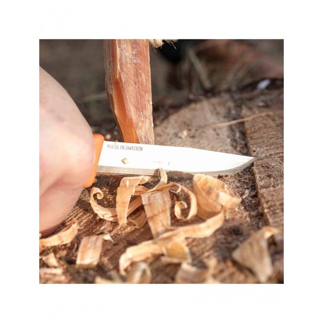 Light My Fire Swedish FireKnife Spark emergency fire starter Orange