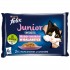 Felix Fantastic Junior rural flavors in jelly - chicken, salmon - 340g (4x 85 g)