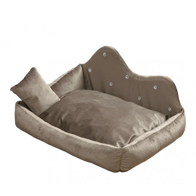 GO GIFT Prince beige XL - pet bed - 60 x 45 x 10 cm