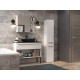 Bathroom cabinet NEL II 31x30x174 cm, matt white Bathroom cabinet NEL II 31x30x174 cm, matt white