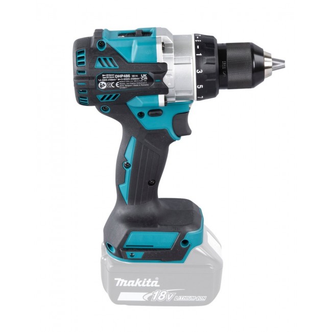 Makita DHP486Z drill 2100 RPM 2.7 kg Black, Blue