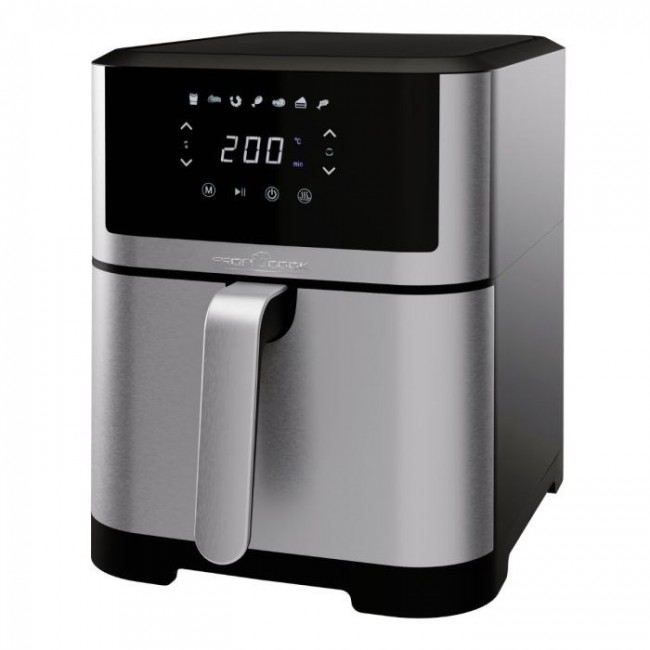 ProfiCook PC-FR 1269 H fryer Single 8 L Stand-alone 1800 W Hot air fryer Black, Stainless steel ProfiCook PC-FR 1269 H fryer Single 8 L Stand-alone 1800 W Hot air fryer Black, Stainless steel