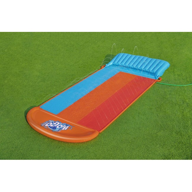 Bestway H2OGO! Triple Water Slide with Tsunami Splash Ramp 4.88 m
