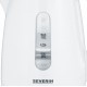 Severin WK 3411 electric kettle 1 L 2200 W White