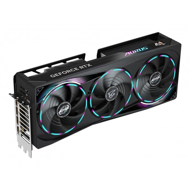 GIGABYTE AORUS GeForce RTX 5080 MASTER 16G Graphics Card - 16GB GDDR7, 256bit, PCI-E 5.0, 2805MHz Core Clock, 3 x DisplayPort, 1 x HDMI, GV-N5080AORUS M-16GD GIGABYTE AORUS GeForce RTX 5080 MASTER 16G Graphics Card - 16GB GDDR7, 256bit, PCI-E 5.0, 2805MHz Core Clock, 3 x DisplayPort, 1 x HDMI, GV-N5080AORUS M-16GD