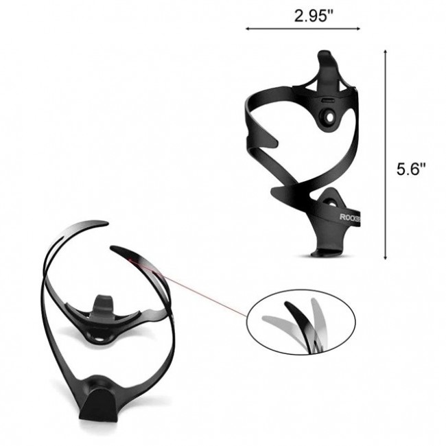 Rockbros 2017-11ABK Bike bottle holder Black Rockbros 2017-11ABK Bike bottle holder Black