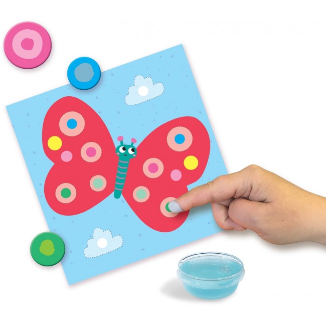 SES Creative My First - 3 in 1 Fingerpainting, colouring and sticking shapes SES Creative My First - 3 in 1 Fingerpainting, colouring and sticking shapes