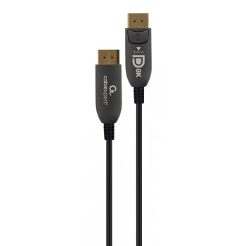 Gembird CC-DP8K-AOC-20M DisplayPort cable Black