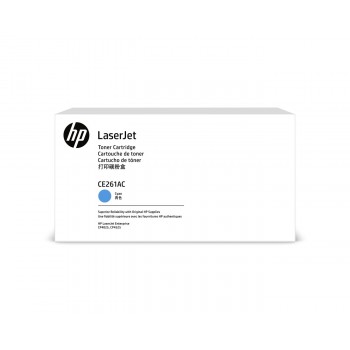 HP Color LaserJet CE261A Contract Cyan Print Cartridge Original 1 pc(s)