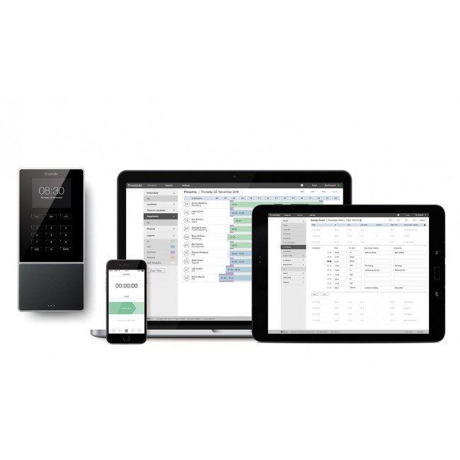 Safescan TimeMoto TM-626 Time registration system RFID Fingerprint reader