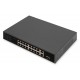 Digitus 16 Port Fast Ethernet PoE Switch , 2 Gigabit Uplinks (RJ45 / SFP) Digitus 16 Port Fast Ethernet PoE Switch , 2 Gigabit Uplinks (RJ45 / SFP)