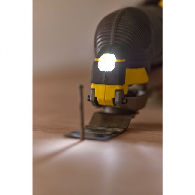 Stanley FATMAX SFMCE500B-XJ oscillating multi-tool Black, Yellow