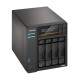 Asustor LOCKERSTOR 4 Gen3 NAS Desktop AMD Ryzen V3C14 16 GB DDR5 ADM Black