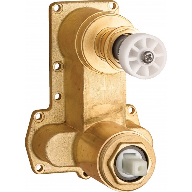 Flush-mounted mixer BOX body with spray switch Flush-mounted mixer BOX body with spray switch