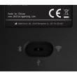 Deltaco Gaming GAM-100-DE keyboard USB + RF Wireless + Bluetooth QWERTZ German Black