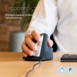 R-Go Tools Ergonomic mouse R-Go HE Break with break software, medium (hand size 165-185 mm), right-handed, Wired, black