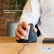 R-Go Tools Ergonomic mouse R-Go HE Break with break software, medium (hand size 165-185 mm), right-handed, Wired, black