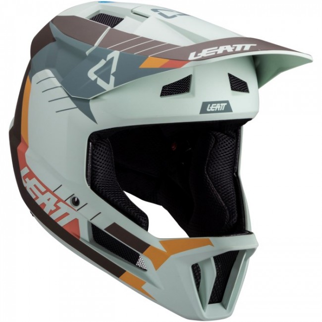 LEATT MTB Gravity 2.0 V25 Full-Face Cycling Helmet Size M mint LEATT MTB Gravity 2.0 V25 Full-Face Cycling Helmet Size M mint