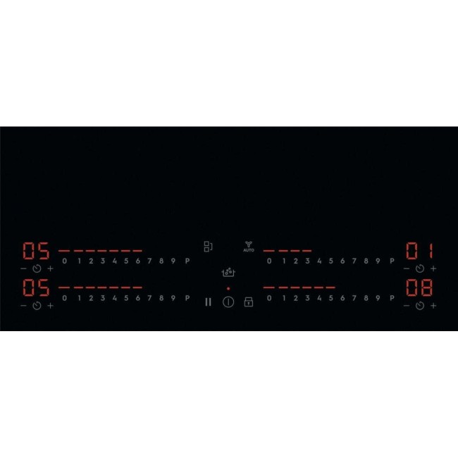 Electrolux EIS62453 Black Built-in 60 cm Zone induction hob 4 zone(s)