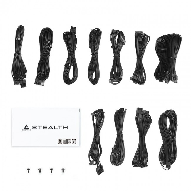 Chieftec Stealth 1200W Vega M Series SPX-1200-FC 80+ Platin power supply unit 24-pin ATX ATX Black Chieftec Stealth 1200W Vega M Series SPX-1200-FC 80+ Platin power supply unit 24-pin ATX ATX Black