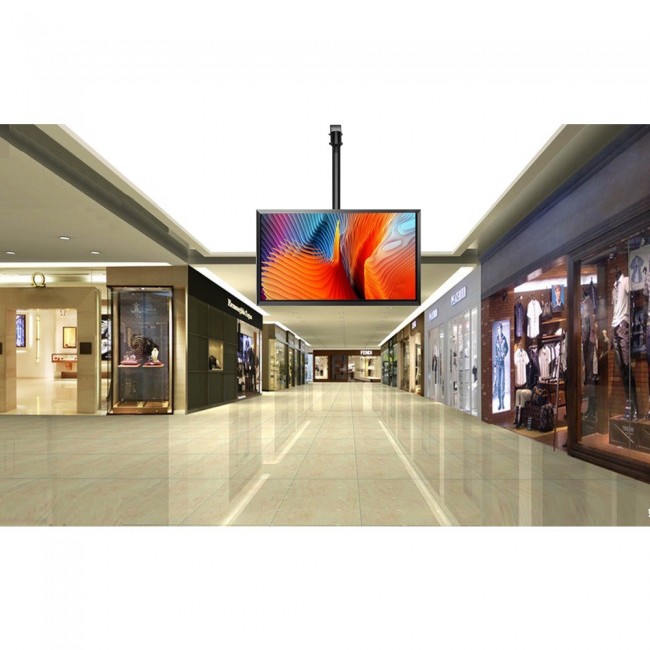 Techly 37-70 Telescopic Ceiling Universal LED TV LCD Support