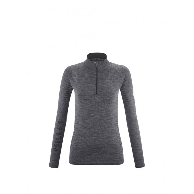 Bielizna damska MILLET Drynamic Warm 1/2 Zip W grafitowa - M Bielizna damska MILLET Drynamic Warm 1/2 Zip W grafitowa - M