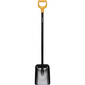 FISKARS SOLID METAL SHOVEL WITH D-SHAPED HANDLE