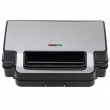 Adler CR 3074 Sandwich maker 2-in-1 Black, Stainless steel
