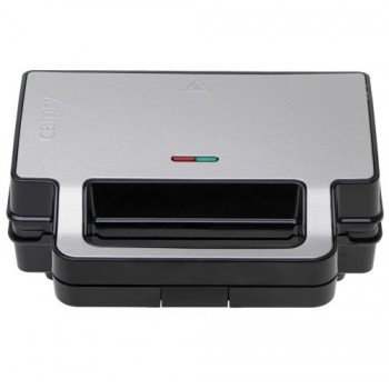 Adler CR 3074 Sandwich maker 2-in-1 Black, Stainless steel