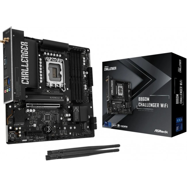 Asrock B860M CHALLENGER WIFI motherboard