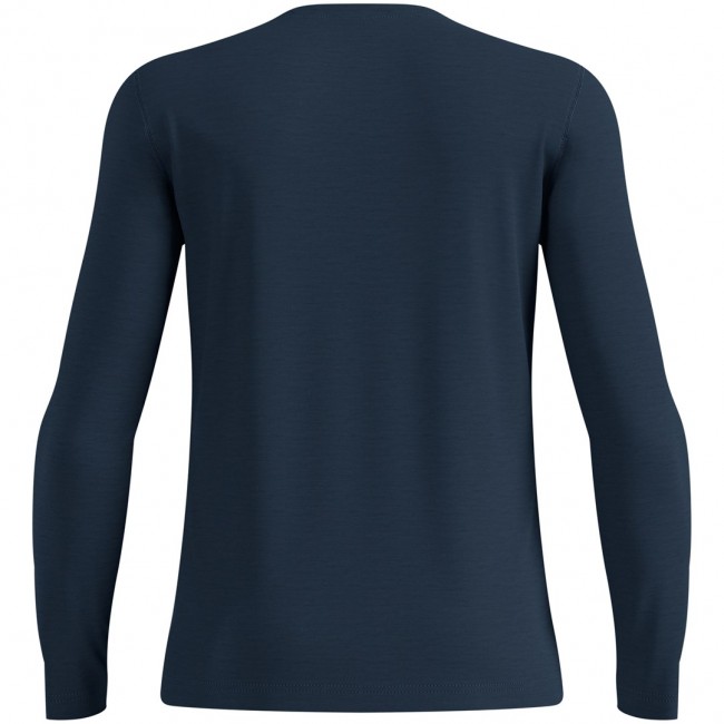 Koszulka termoaktywna z d ugim rękawem męska Odlo MERINO 160 BL TOP crew neck l/s granatowa M
