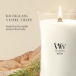 Scented Candle, Large WOODWICK White Teak 609.5 g, 1 piece